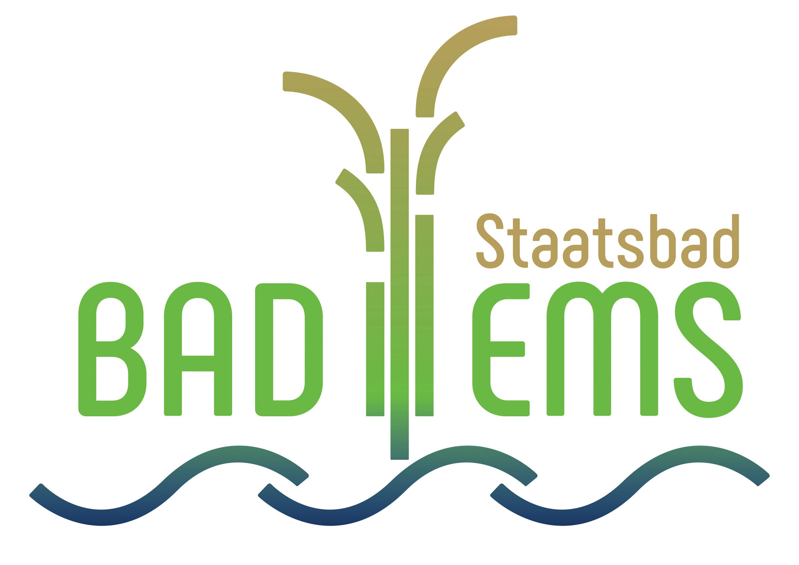 Das Logo vom Staatsbad in Bad Ems.