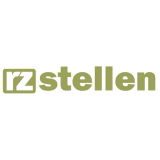 Das Logo von rz-stellen.de. Das "rz" ist ein weißer Schriftzug auf grünem Grund, rechts daneben steht "stellen", ebenfalls in grün
