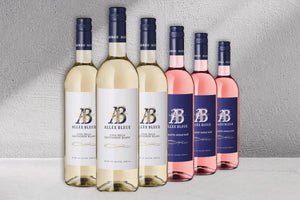 Ein Bild von 3 Fl. "Cool Hills" Sauvignon Blanc und 3 Fl. "Starlette" Shiraz Rosé.