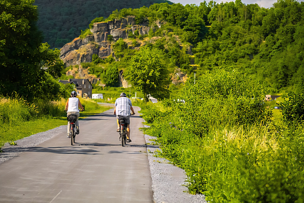 Radler erkunden neue Wege