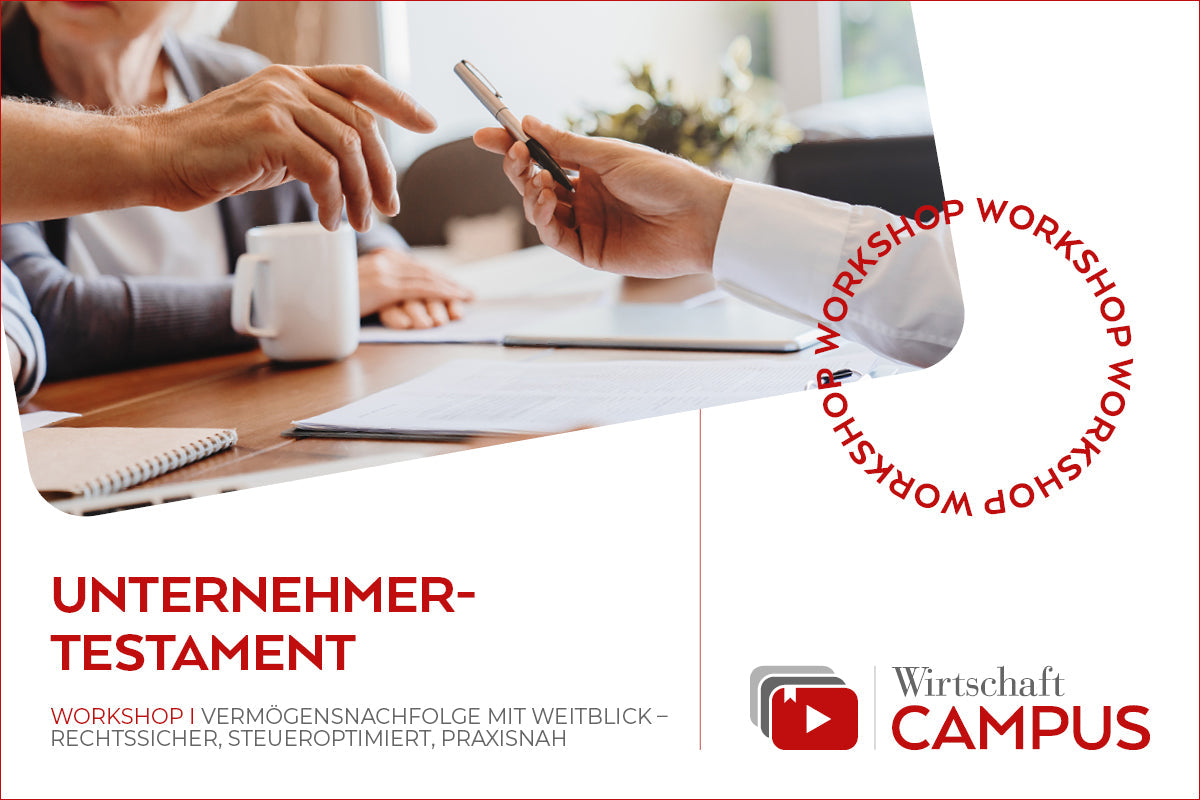 Live-Workshop | Unternehmertestament