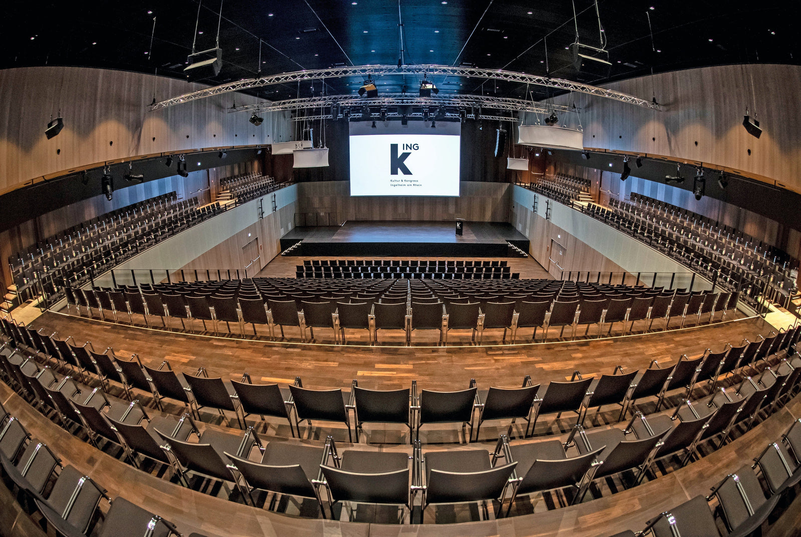 Tagungsraum von kING, der Kultur- und Kongresshalle bei Ingelheim am Rhein 