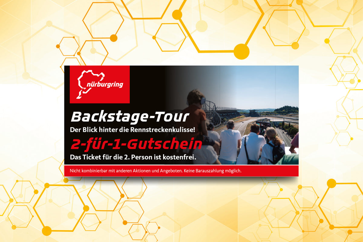 02. Summi-Gutschein für eine Backstage-Tour am Nürburgring 