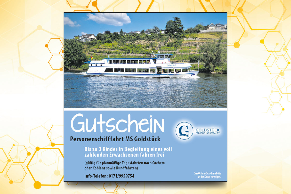 08. Summi-Gutschein für das Personenschiff MS Goldstück 