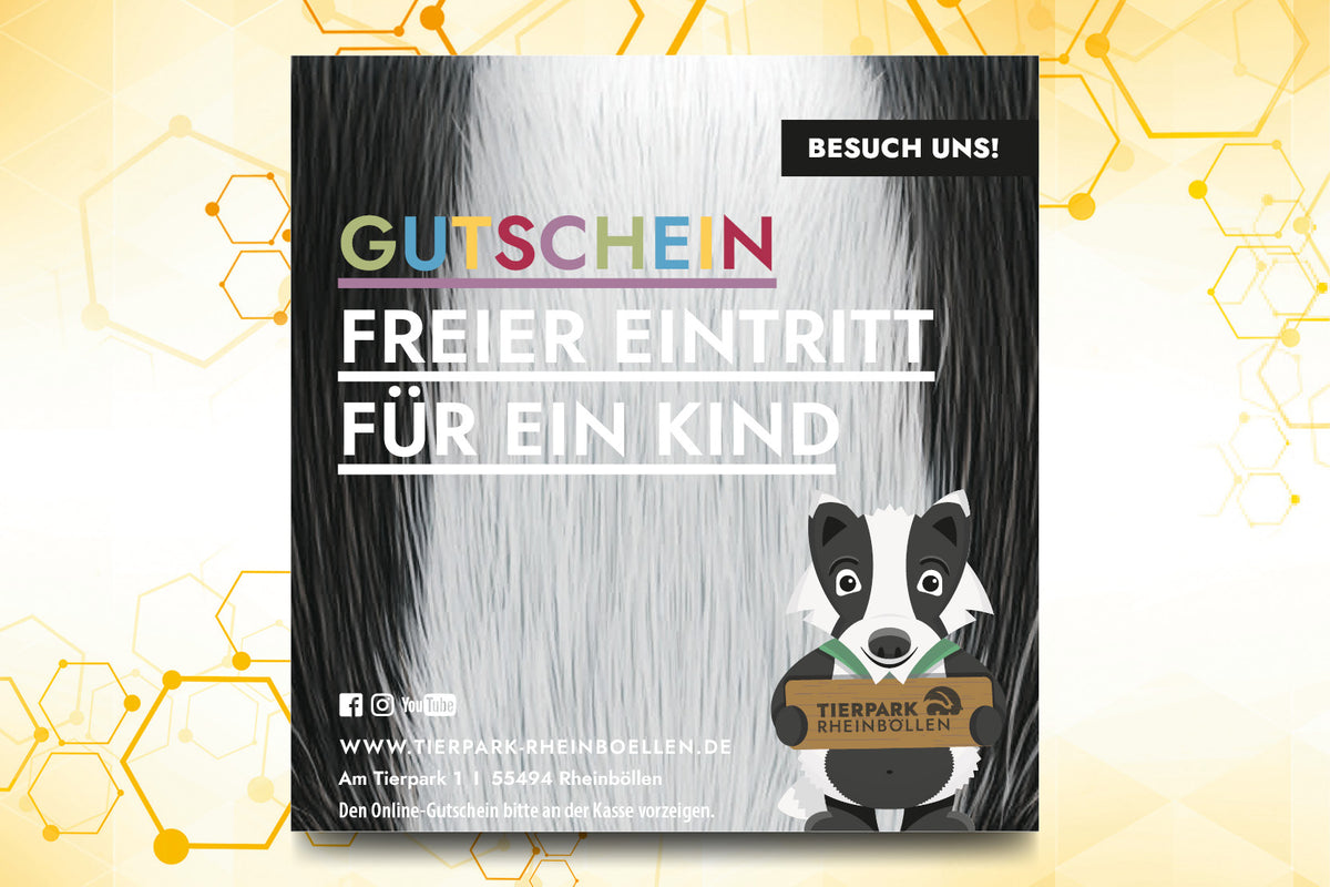 12. Summi-Gutschein für den Tierpark Rheinböllen 