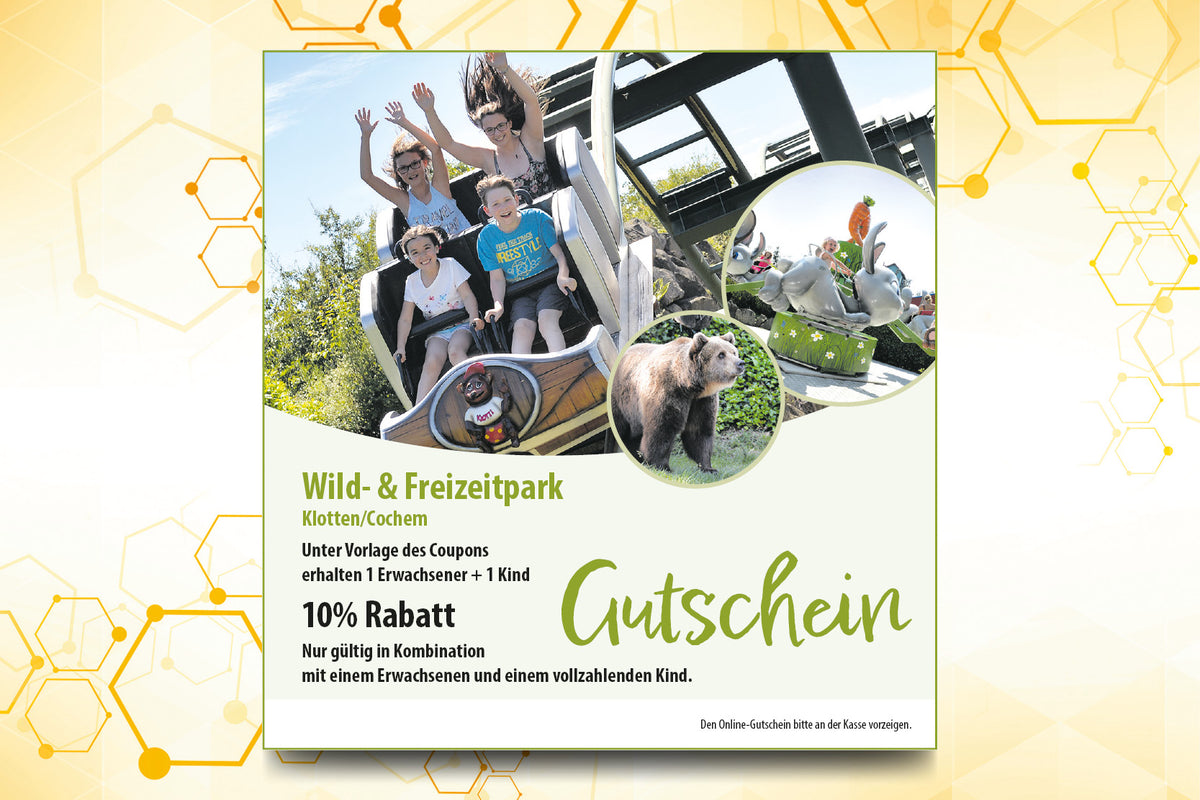 23. Summi-Gutschein für den Wild- und Freizeitpark Klotten