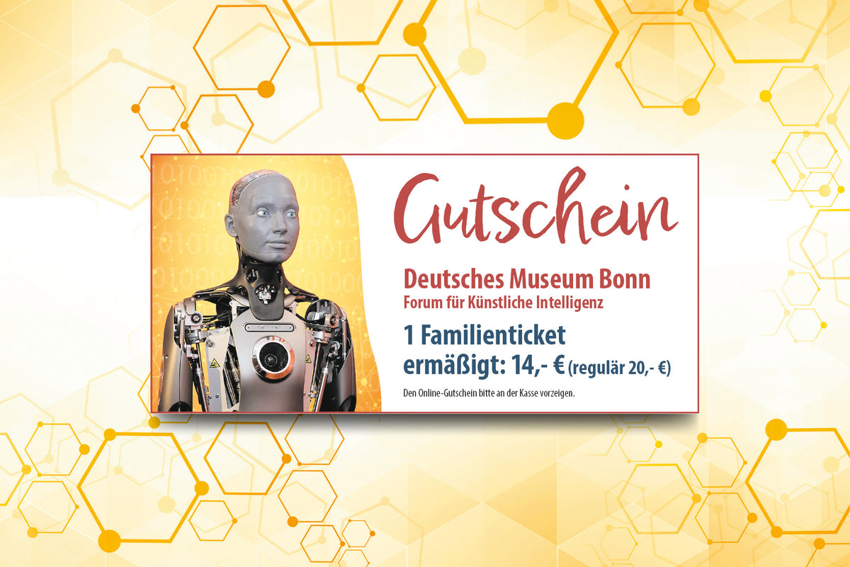30. Summi-Gutschein für das Deutsche Museum Bonn 