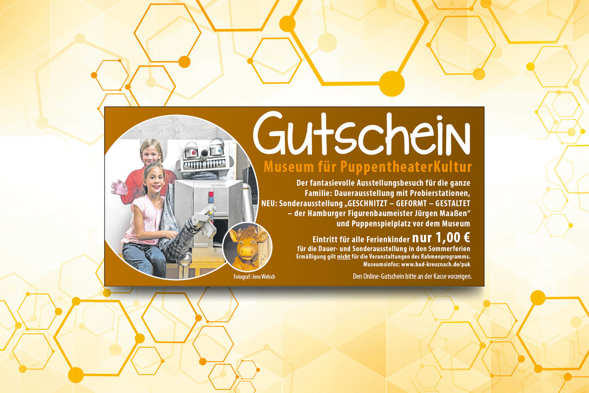 31. Summi-Gutschein für das Puppentheater Kulturmuseum 
