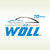 Autohaus Wöll Logo mit grünem Hintergrund