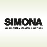 Simona Firmen Logo mit einem grünen Hintergrund