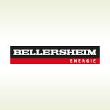 Logo der Firma Bellersheim auf einem grünen Hintergrund