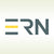 Das ERN Logo auf grünem Hintergrund.