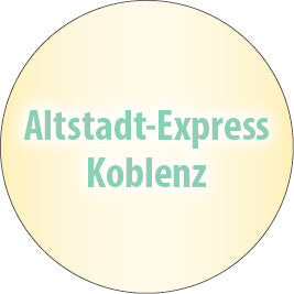 Das Logo des Altstadt Express Koblenz