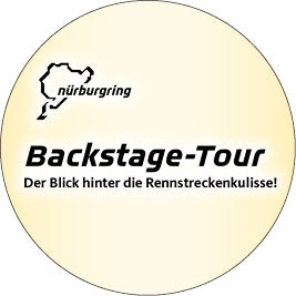Das Logo der Backstage Tour Nürburgring