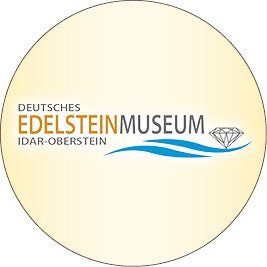 Das Logo des Deutschen Edelsteinmuseums Idar-Oberstein