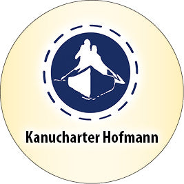 Das Logo des Kanucharters Hofmann