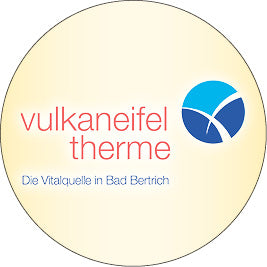 Das Logo der Vulkaneifel Therme Bad Bertrich