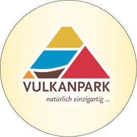 Das Logo des Vulkanparks