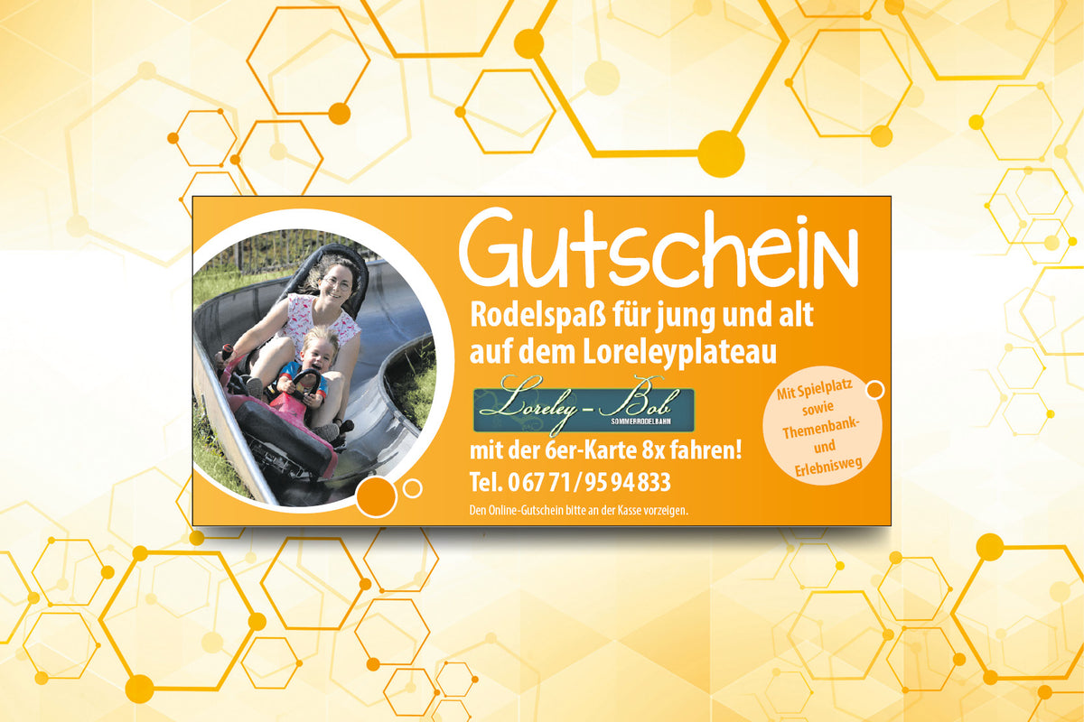 50. Summi-Gutschein für das Loreley-Bob 