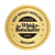 Goldene Auszeichnungsplakette "Best Whisky Distillery – Der Whisky-Botschafter 2025 – National" für die Birkenhof Brennerei.