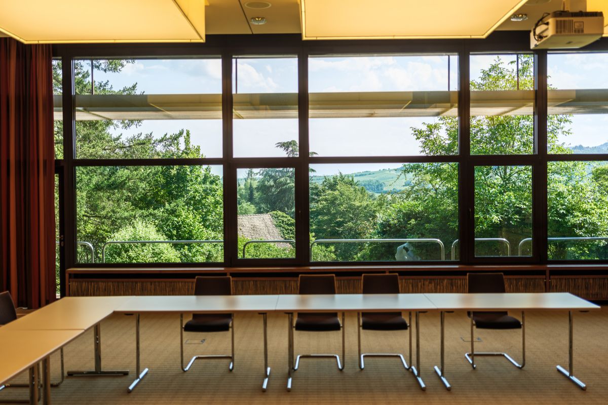 Tagungsraum in dem Studienhaus St. Johann der BASF 