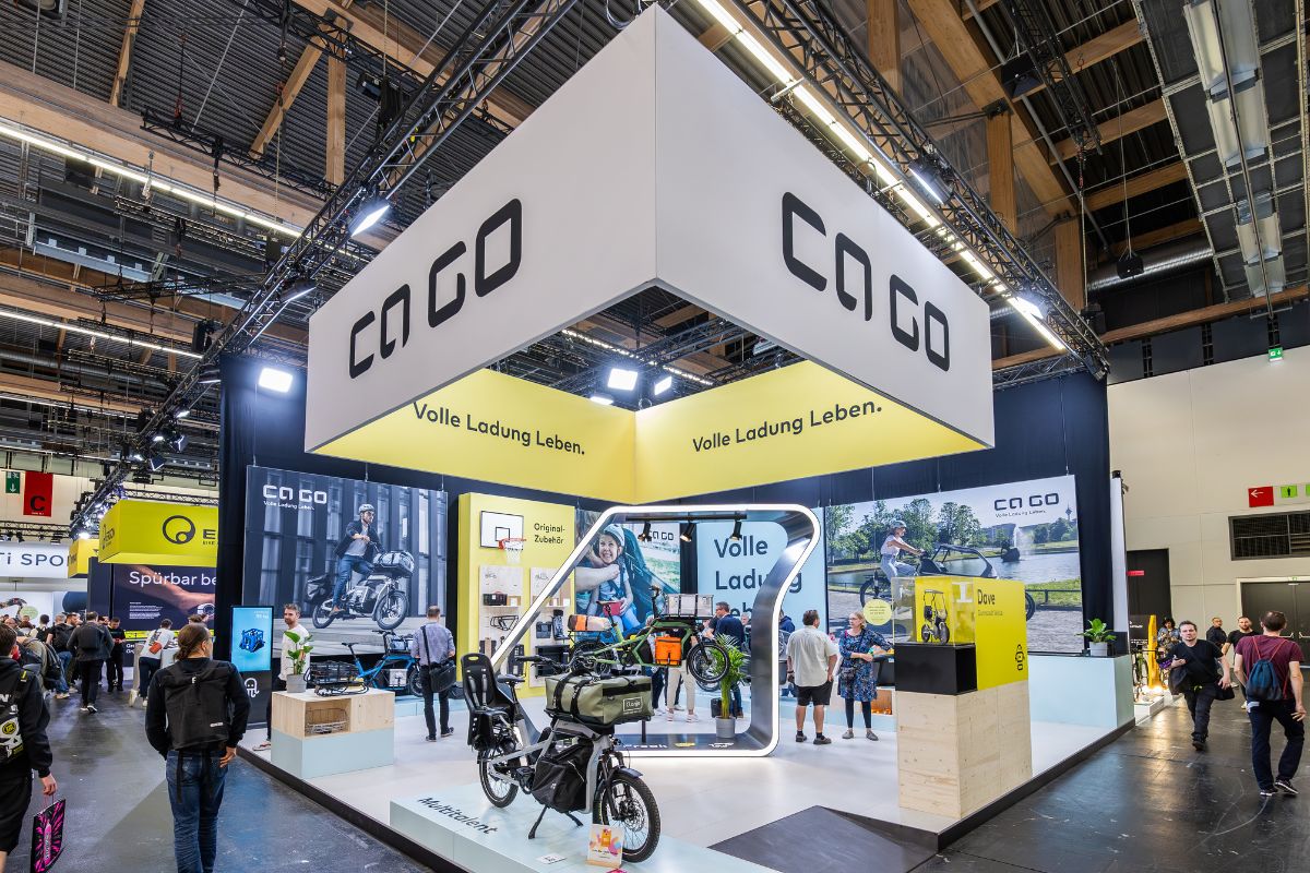 Ein von Actionlight aufgebauter Messestand