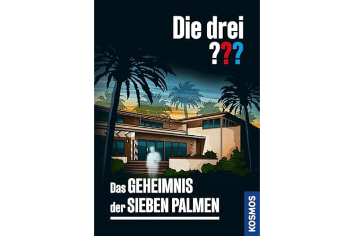 Das Buch "Die drei ??? - Das Geheimnis der sieben Palmen" von Marco Sonnleitner und Andreas Ruch 