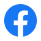 Logo von Facebook. Ein runder, blauer Hintergrund, in der Mitte ein weißes "f".
