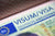 Auszug des Visum für Deutschland in einem Pass.