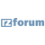 Das Logo von rz-forum.de. Das "rz" ist ein weißer Schriftzug auf blauem Grund, rechts daneben steht "forum", ebenfalls in blau.