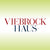 Logo von Viebrockhaus auf grünem Hintergrund.