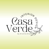 Logo von Casa Verde auf grünem Hintergrund.