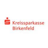 Logo der Kreissparkasse Birkenfeld in rotem Schriftzug
