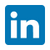 Logo von LinkedIn. Ein blaues Quadrat, in der Mitte ein weißer Schriftzug mit den Buchstaben "in".