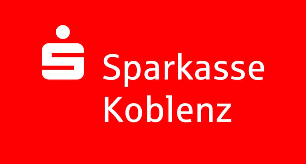 Das Logo der Sparkasse Koblenz.