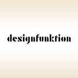 Logo von Designfun ktion mit goldenem Hintergrund