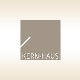 Logog von Kern-Haus mit goldenem Hintergrund