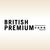 Das Logo von British Premium Cars mit goldenem Hintergrund