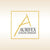 Das Logo der Aurifex Goldschmiede mit goldenem Hintergrund