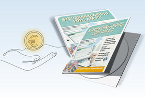Zu sehen ist die CD_Hülle für "Steuerrklärungen 2024 am PC".