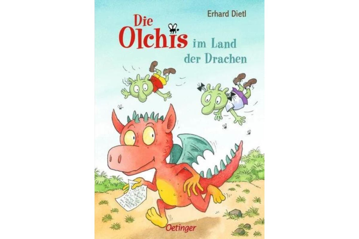 Cover von "die Olchis im Land der Drachen".