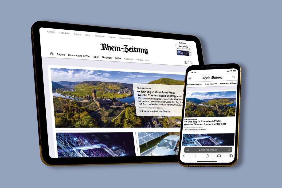 Neues Angebot "Plus" der Rhein-Zeitung