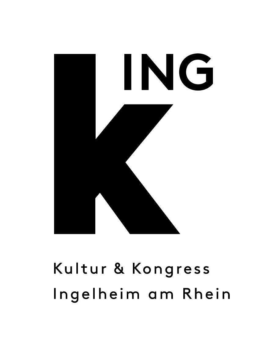 Logo der kING in schwarzer Schrift auf einem weißen Hintergrund