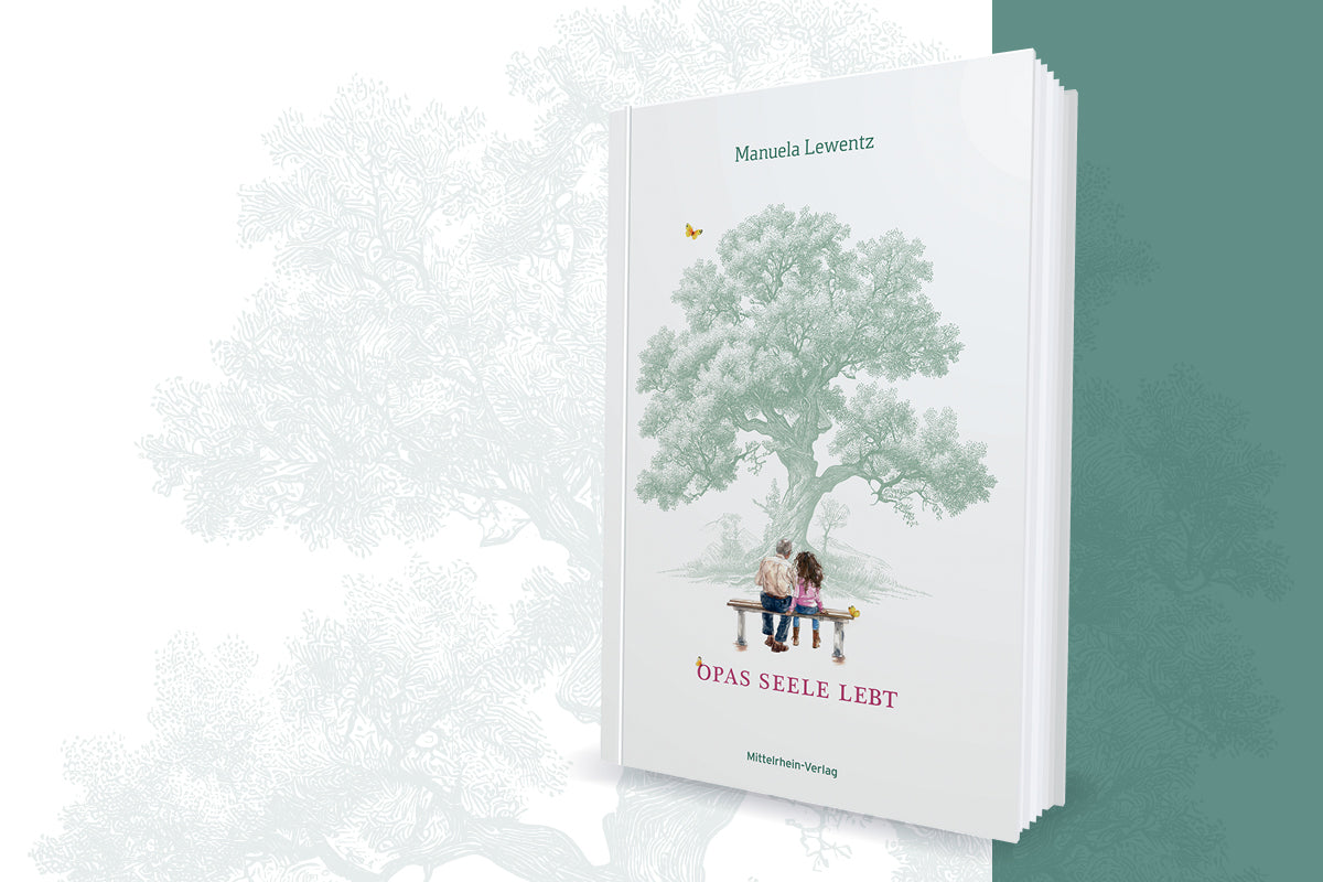 Ein Produktbild des Buches &quot;Opas Seele lebt&quot; von Manuela Lewentz.