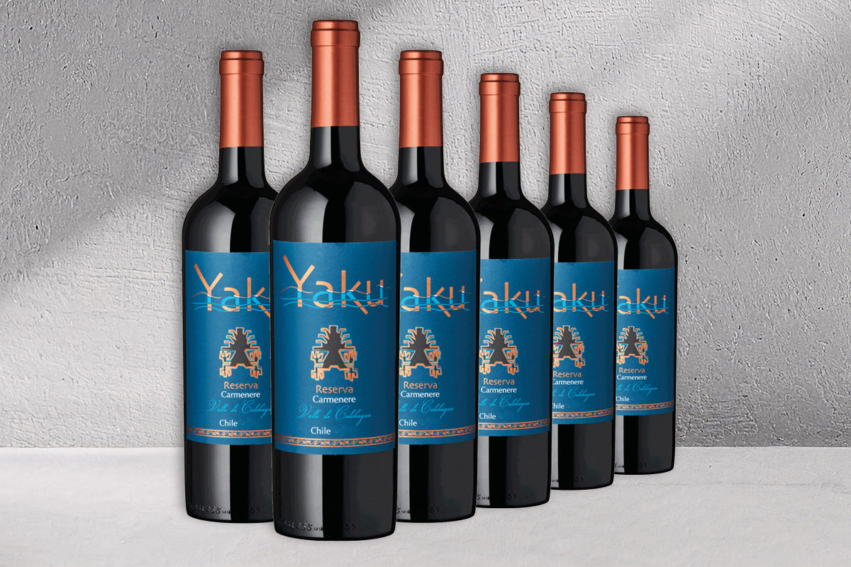Produktbild des Weins „Carmenere Reserva Yaku“ im rz-forum Shop