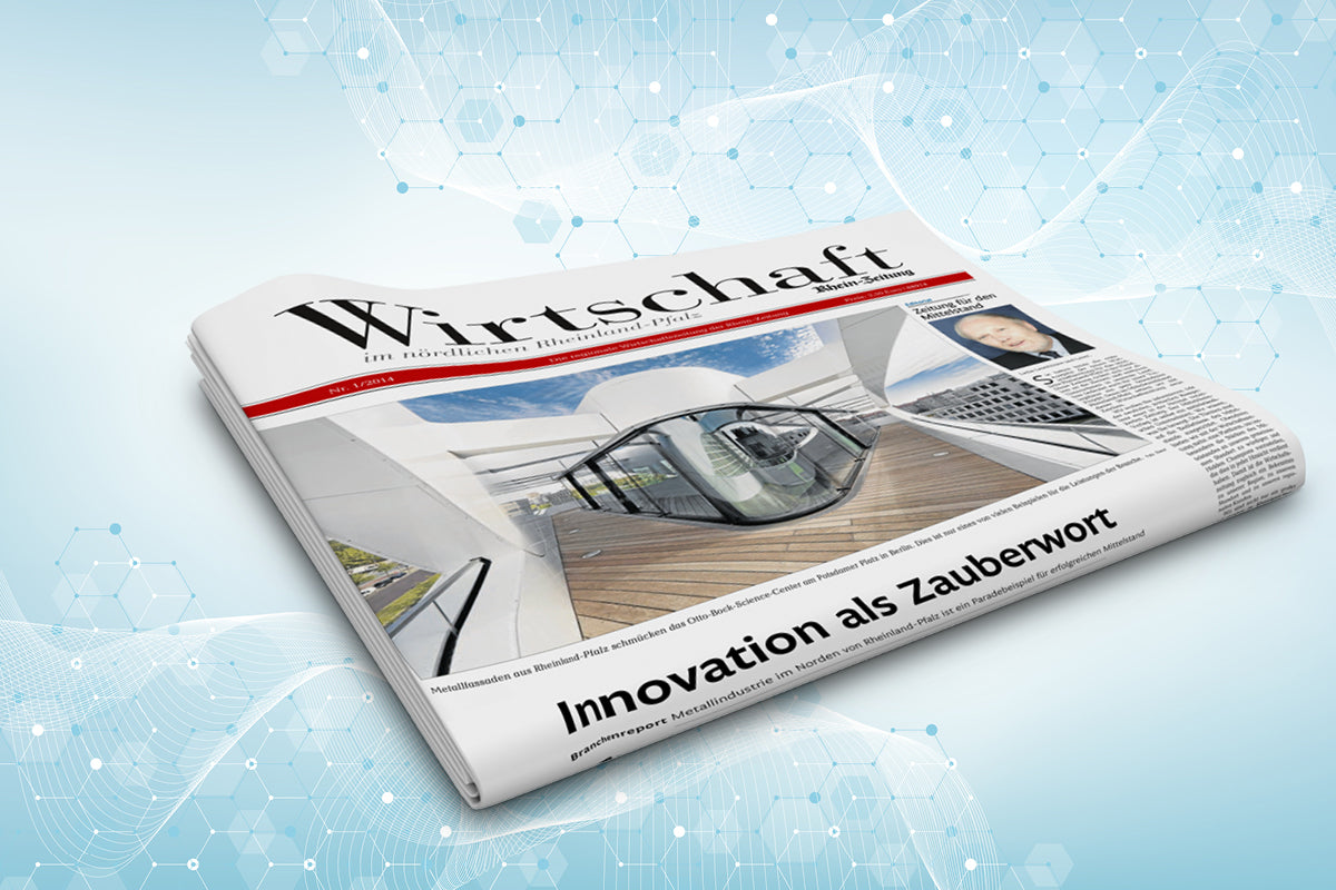 Das Produktbild der ersten Wirtschaftsausgabe 2014