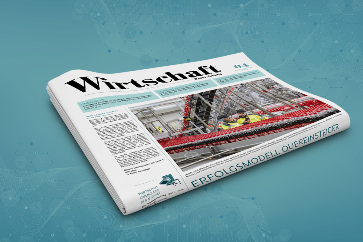 Die neue Wirtschaftsausgabe der Rhein-Zeitung vom August/September 2026.