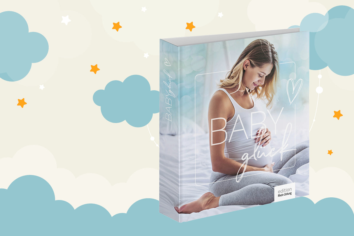 Bild des Schwangerschftsratgebers "Babyglück" von der Rhein-Zeitung.