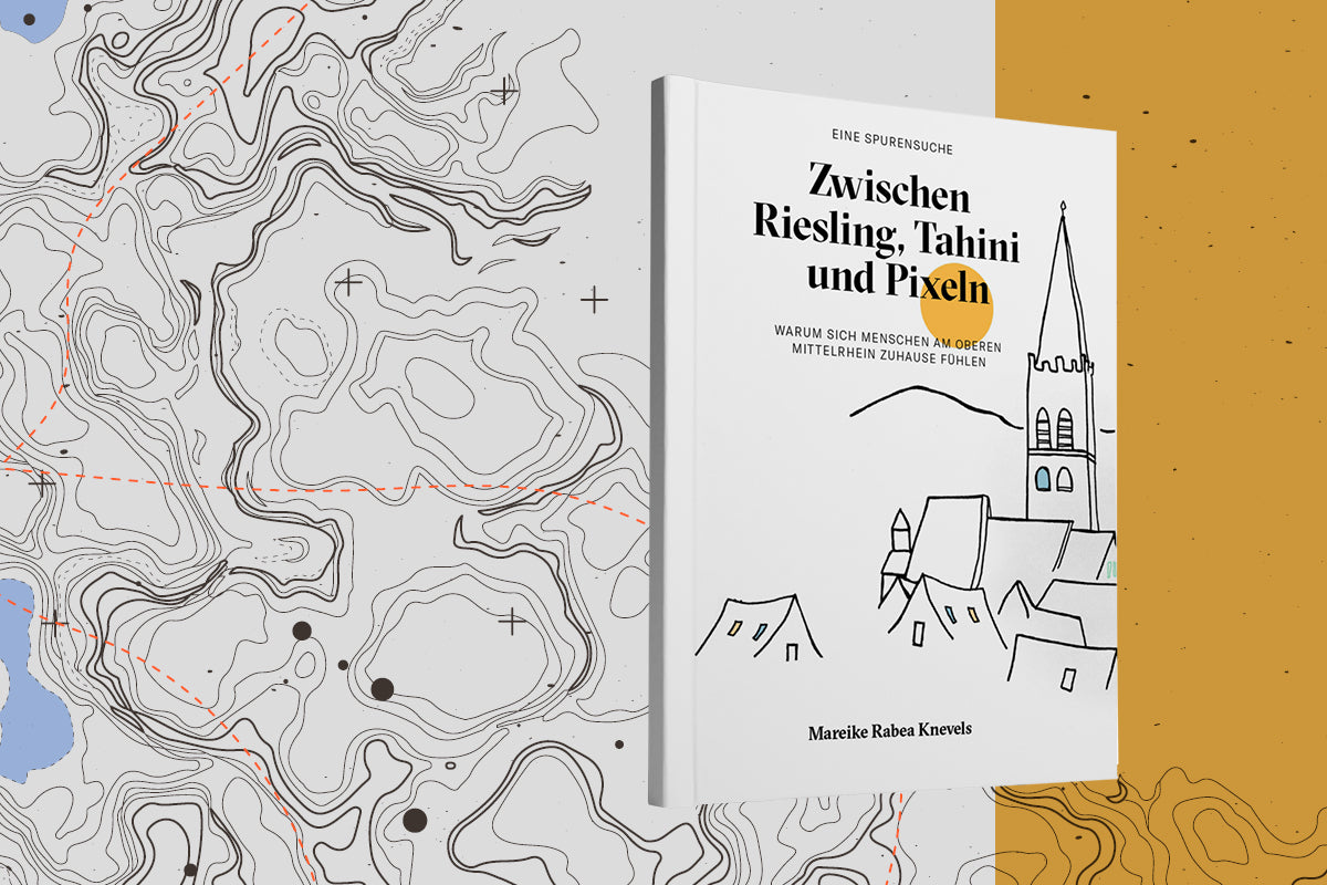 Buch "Zwischen Riesling, Tahini und Pixeln" von Mareike Rabea Knevels